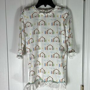 Little Louanne Girls Away in a Manger Gown Size 6x